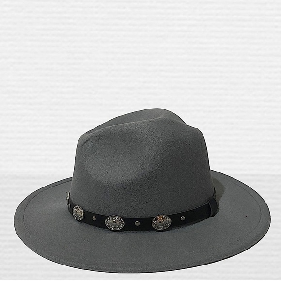 Wide Brim Fedora Hat - Picture 1 of 3